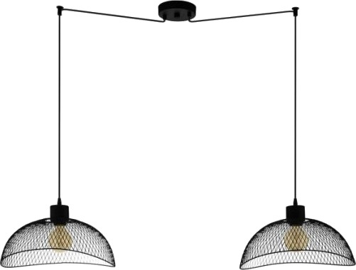 Eglo Pompeya Pendellampe 2Xe27 Ø450 Sort