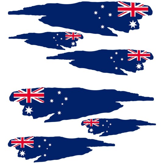 Australia Flagg Klistremerke Australia Flagg Klistremerke