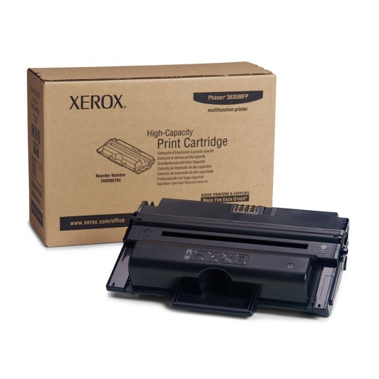 Xerox Phaser 3635MFP BK Toner - 108R00795 Original - Svart 10000 sider