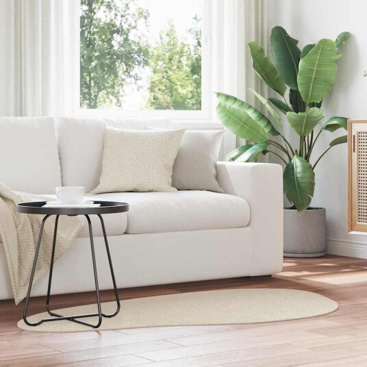 Områdetepper HUARTE Beige 80 x 150 cm Polyester
