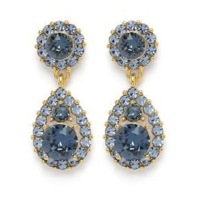LILY AND ROSE Sofia Earrings Royal Blue One size