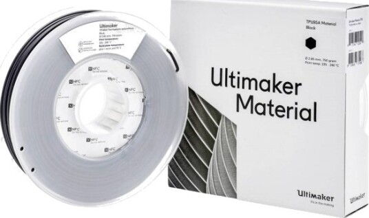 Ultimaker TPU95A Filament 2.85 mm 700 g Sort PMUM-1006-003