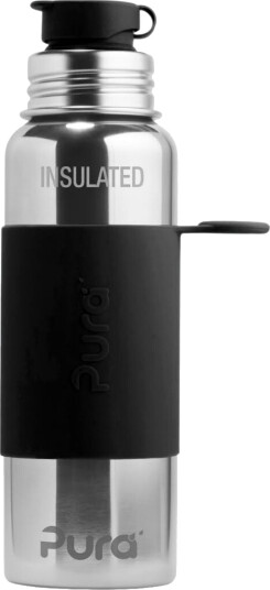 Pura kiki ISOLERT sportsflaske 650ml Svart Pura kiki ISOLERT sportsflaske 650ml Svart