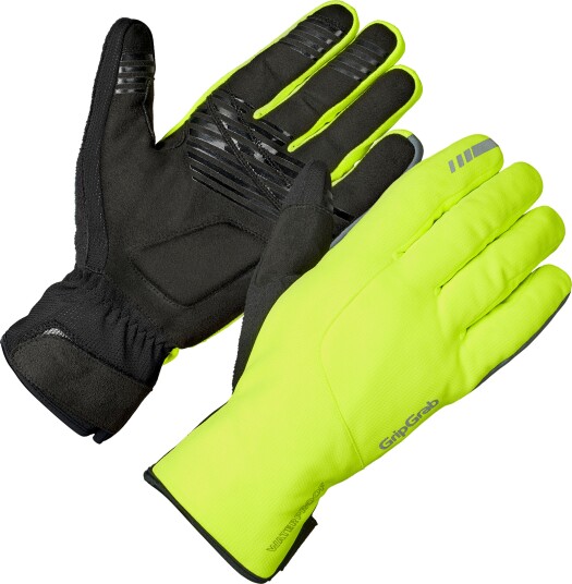 Gripgrab Polaris 2 Waterproof Winter Gloves Yellow Hi-Vis XL