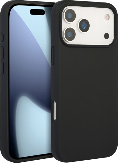 iiglo iPhone 17 Pro Max Magnetic Silikondeksel Sort