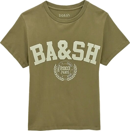 ba&sh T Shirt Ioni Khaki green 38 ba&sh T Shirt Ioni Khaki green 38