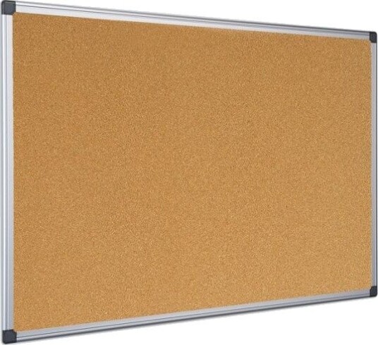 Bi-Office Maya Cork Board, Fast Korktavle, Aluminium, Svart, Tre, Kork, 600 X 450 Mm, Aluminium, Aluminium Bi-Office Maya Cork Board, Fast Korktavle, Aluminium, Svart, Tre, Kork, 600 X 450 Mm, Aluminium, Aluminium