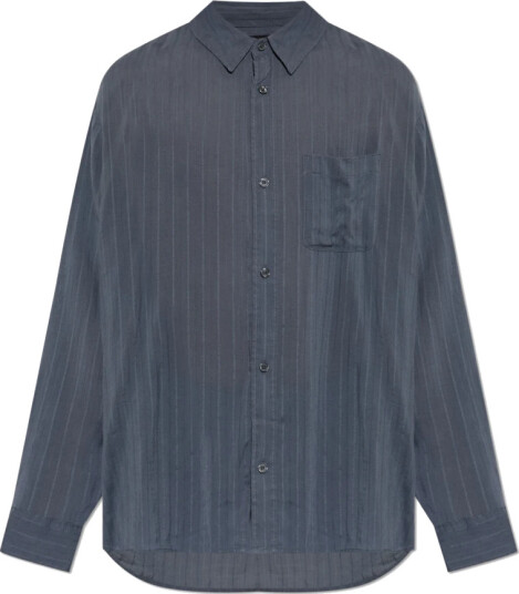 AllSaints Herre Skjorter Grå XL,