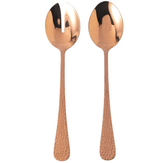 Vargen & Thor Vargen & Thor Fenix Salatbestikk 2 Deler Kobber Vargen & Thor Vargen & Thor Fenix Salatbestikk 2 Deler Kobber