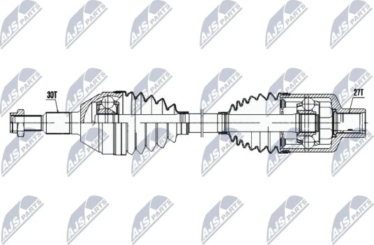 Nty Drivaksel NTY NPW PL 144