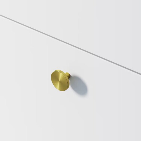 Inr Iconic Nordic Rooms Play Knott Ø35mm Brushed Brass Inr Iconic Nordic Rooms Play Knott Ø35mm Brushed Brass