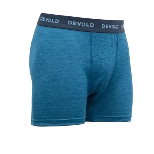Devold Breeze Merino 150 Boxer Man Blue Melange M