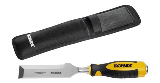 Ironside 100814 Stemjernkniv 32 mm, med hylster, Håndverktøy
