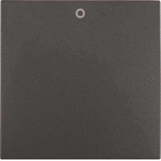 Hager 16291626 Vippearm IP44, For Serie Berker.S1 Antrasittgrå, Ubehandlet