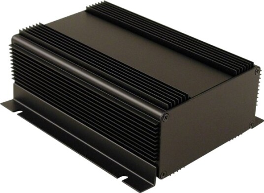 Hammond Electronics 1455NHD1601BK 160 × 111 × 61 mm Aluminium Sort Kabinett