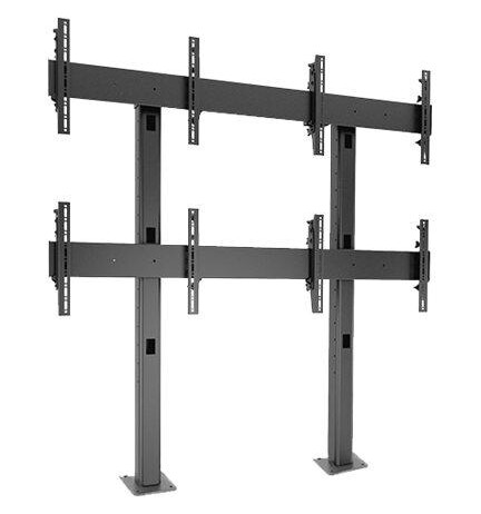 Chief Fusion 2x2 Menu Board Adjustable Display Mount - For Displays 42-50" - Black monteringssett - for 4 LCD-skjermer - svart