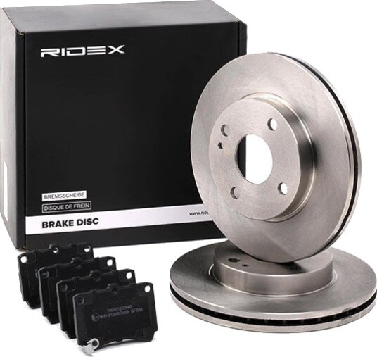 Bremseskiver og -klosser RIDEX 3405B0373