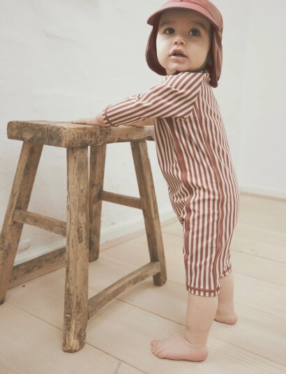 Huttelihut Swim Suit Ls Upf 60+ Pink 74