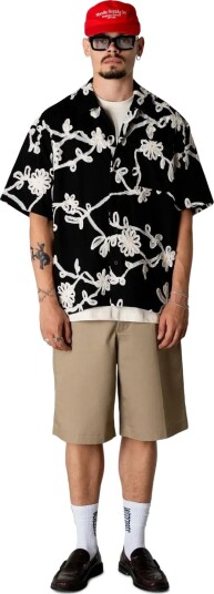 Woodbird Wbwang Bind Shirt   Black   XXL