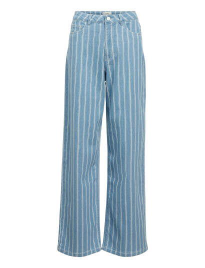 Object Objmoji Mollie Wide Long Jeans 138 - Blue - XS