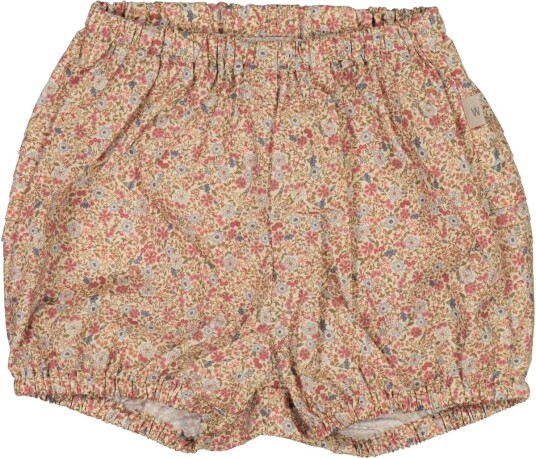 Wheat Nappy Shorts Pleats Porcelain Flowers (74 / 9 mnd)