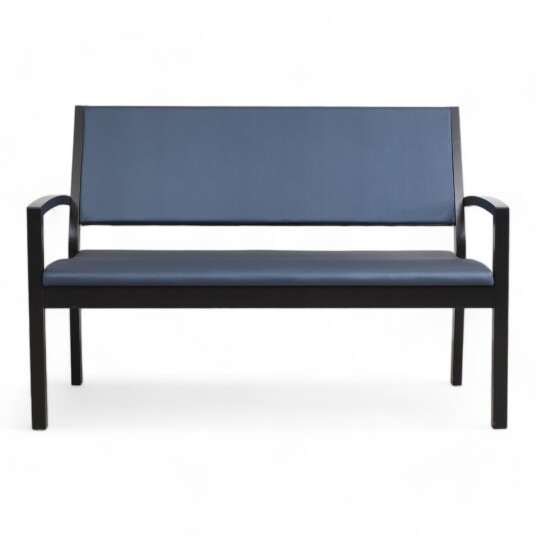 IskuAlias 2-seter sofa med kledd sete/rygg Isku