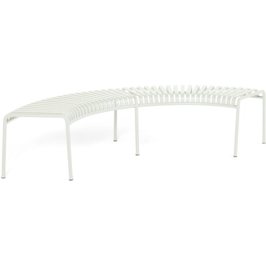 Hay Palissade Parkbenk Cream White Hay Palissade Parkbenk Cream White
