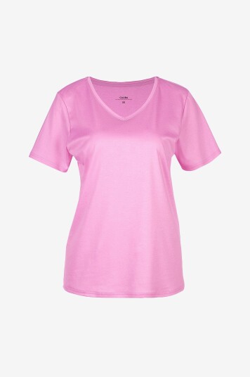 Calida   Topp Shirt Short Sleeve   Rosa