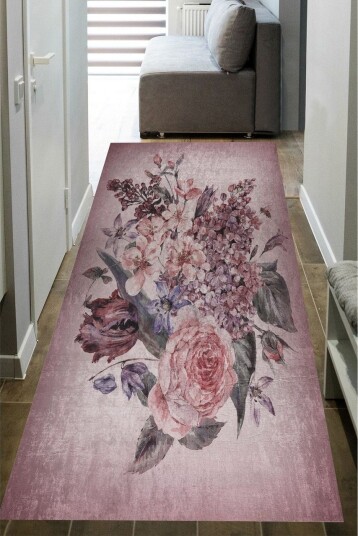 Paratibha Gangmatte 80x150 cm Rektangulær - Flerfarget