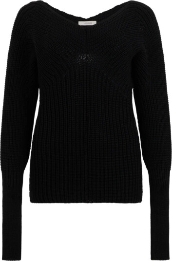 Lemaire Dame Strikkevarer Svart M, Lemaire Dame Strikkevarer Svart M,