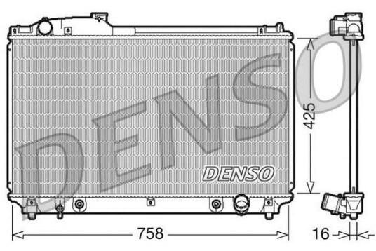 Radiator DENSO DRM51003 Radiator DENSO DRM51003