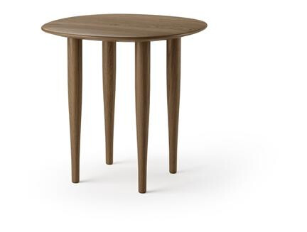 Brødre. Krüger Jari Sidebord 45x45 cm Røkt Eik