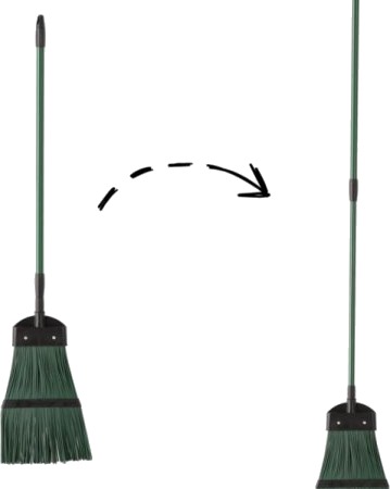 Hagerive Med Teleskopskaft 117–177 Cm