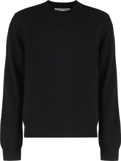 Comme des Garçons Herre Strikkevarer Svart L,