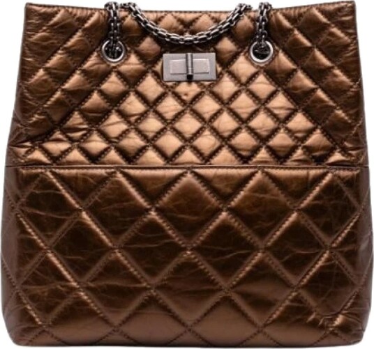 Chanel Vintage Dame Pre owned Brun ONE SIZE,