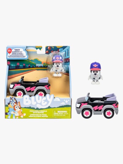 Bluey Muffin med Kjøretøy - Lekefigur for Fantasifull Lek 3+ år