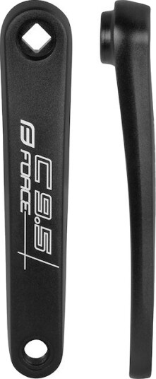 FORCE C9.5 pedalarm Road i aluminium venstre side 175mm til firkantet aksel