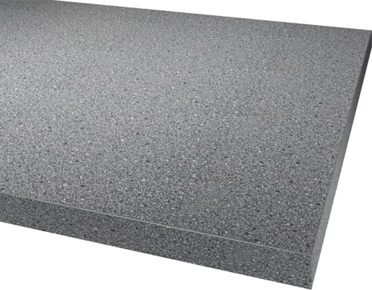 Benkeplate Fibo Laminat 125 Granite Black