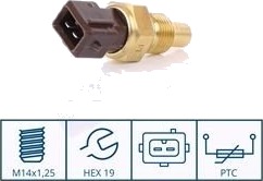 Sensor, motortemperatur NISSENS 207014