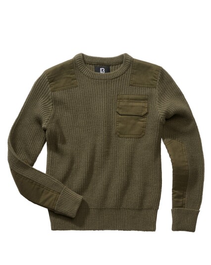 Brandit Kids BW Pullover Jumper Oliven