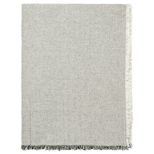 Broste Copenhagen Elouise Duk 160x300 cm Sort