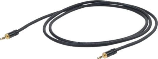 Proel Chlp175lu15 3.5Mm Hankjønn 3.5Mm Hankjønn 1,5 M Sort