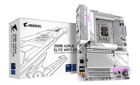 Gigabyte Z890 AORUS ELITE Hovedkort med Wi-Fi 7 og DDR5 Gigabyte Z890 AORUS ELITE Hovedkort med Wi-Fi 7 og DDR5