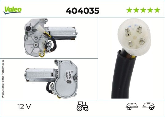 Vindusviskermotor VALEO 404035