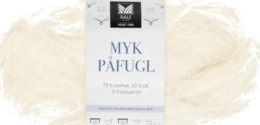 Dale Garn Dale Myk Påfugl 0020 Natur Dale Garn Dale Myk Påfugl 0020 Natur