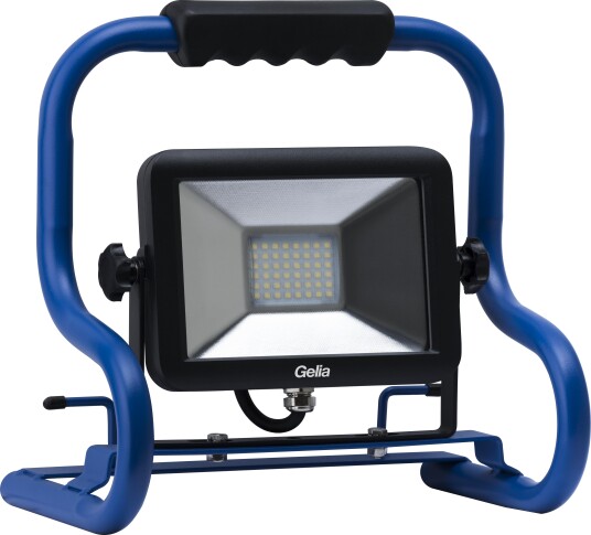 Gelia Arbeidslampe LED 30W IP65 6500K 2m Kabel M Støpsel Gelia Arbeidslampe LED 30W IP65 6500K 2m Kabel M Støpsel