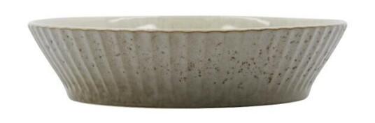 House Doctor Pleat bolle 17,5 cm grå/brun House Doctor Pleat bolle 17,5 cm grå/brun