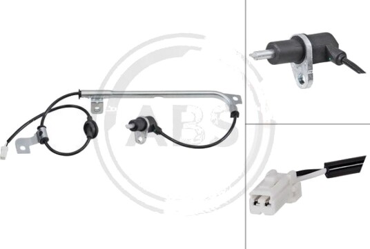 Sensor, ABS A.B.S. 31932