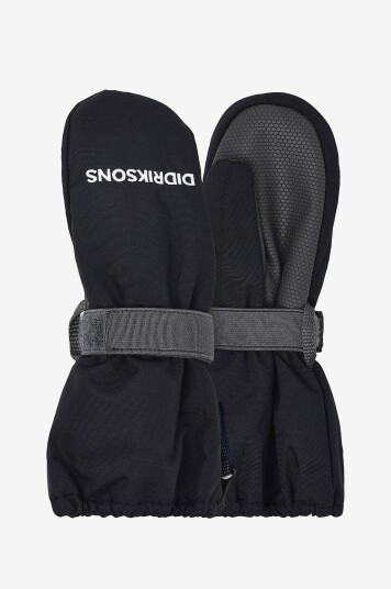 Didriksons - Vintervotter Biggles Zip Mitten 8 - Svart Didriksons - Vintervotter Biggles Zip Mitten 8 - Svart