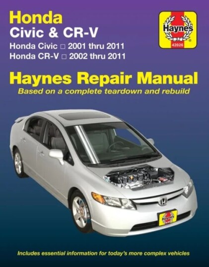 Honda Civic (01-11) Av Haynes Publishing